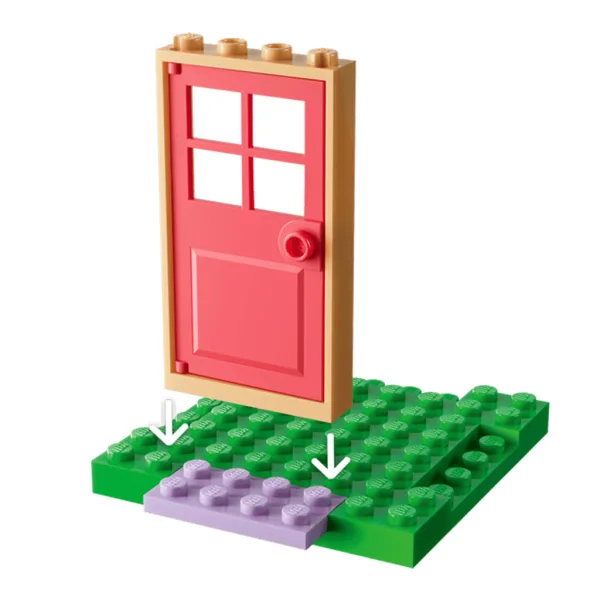 LEGO® Casa delle bambole Gabi: Casa da giardino della fata dei gatti (11212) immagine 5