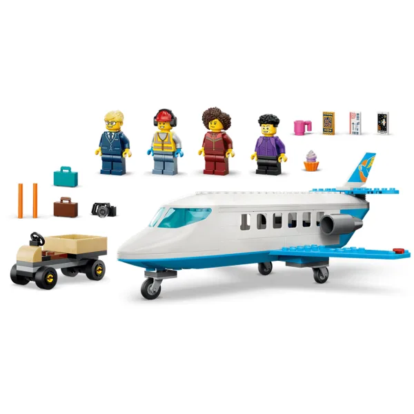 LEGO® City: Aereo passeggeri (60492) immagine 5