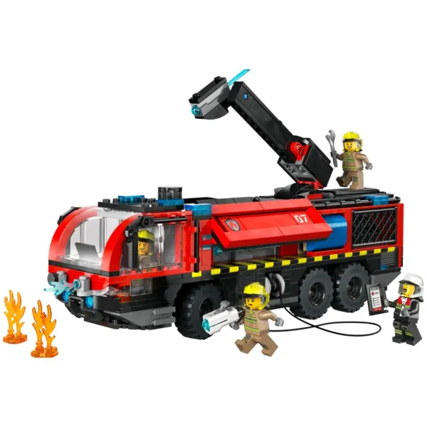LEGO® City: Auto dei pompieri dell'aeroporto (60499) immagine 2