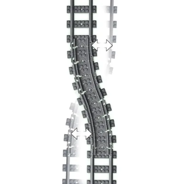 LEGO® City: Binari ferroviari (60205) immagine 3