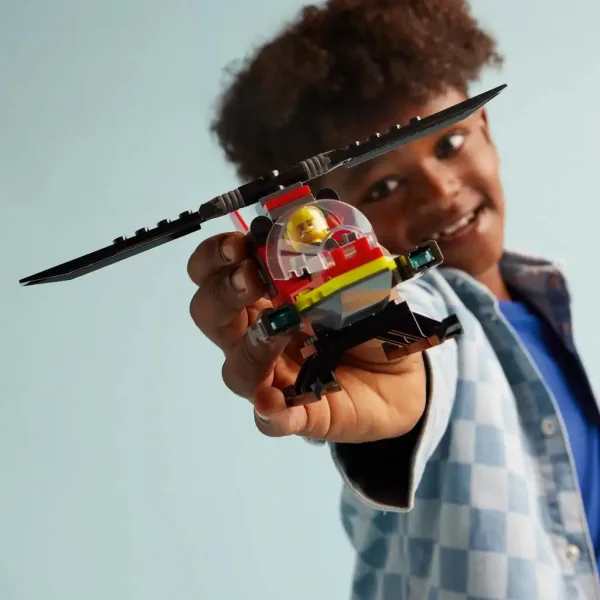 LEGO® City: Elicottero di soccorso dei pompieri (60411) immagine 4