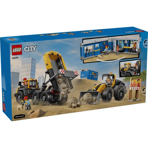 LEGO® City: Escavatore e camion con ribaltabile (60494) immagine 10