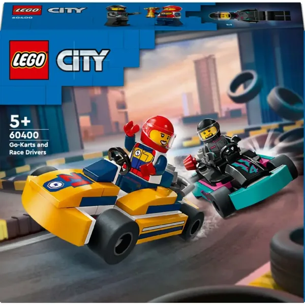 LEGO® City: Go-kart e piloti da corsa (60400) immagine 1