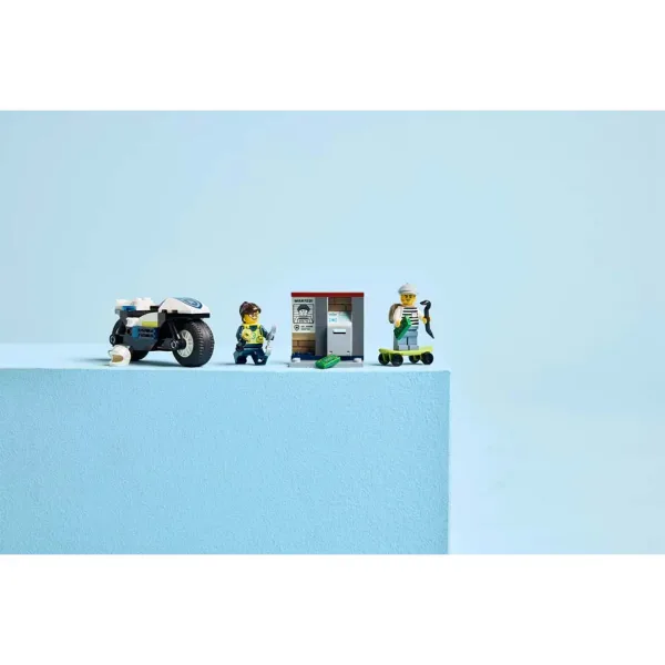 LEGO® City: Inseguimento con motocicletta della polizia (60455) immagine 6