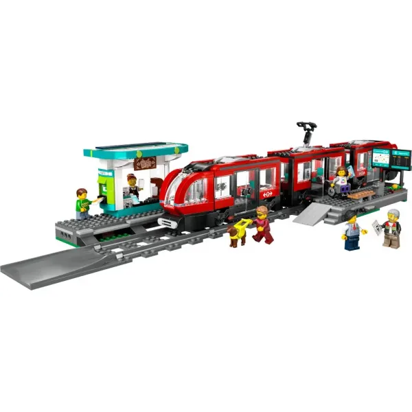 LEGO® City: Tram e fermata del centro (60423) immagine 2