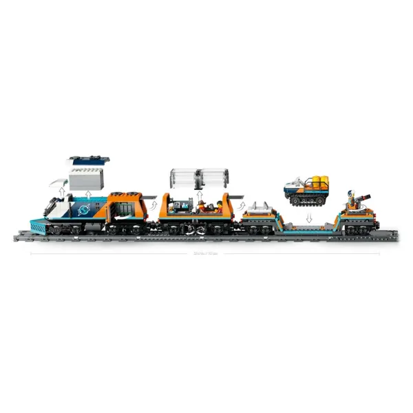 LEGO® City: Treno espresso artico degli esploratori (60470) immagine 4