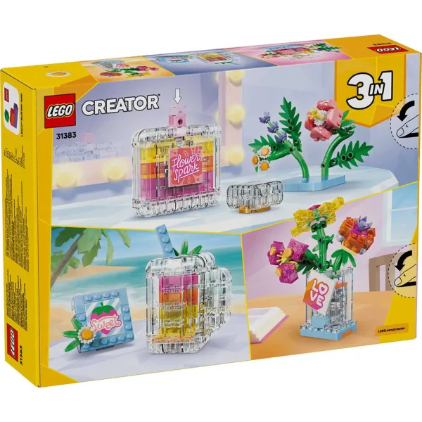LEGO® Creator: Bottiglia di profumo e decorazione floreale (31383) immagine 7