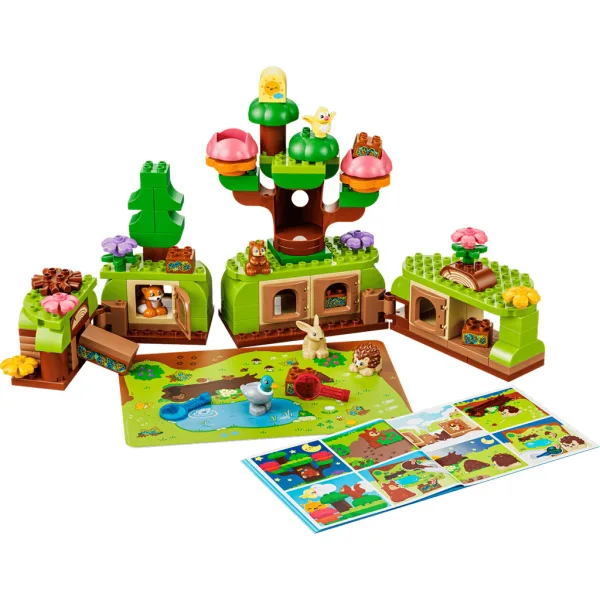 LEGO® DUPLO®: Avventure nella foresta con animali selvatici (10480) immagine 2