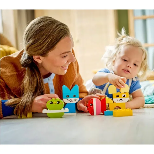 LEGO® DUPLO®: Creativo e carino, 3 in 1 animali domestici (10477) immagine 4