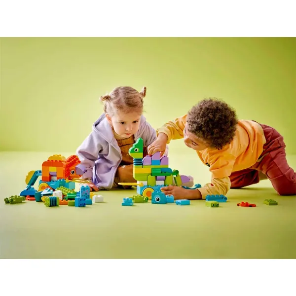 LEGO® DUPLO®: dinosauri rotolanti 3 in 1 (10451) immagine 7