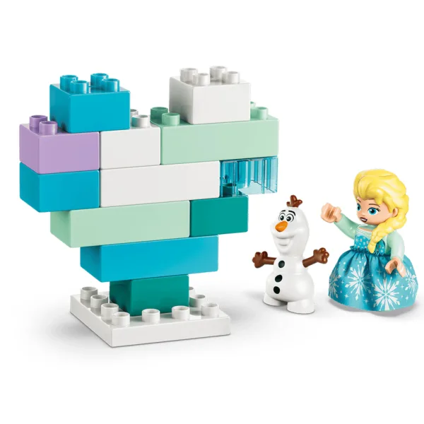 LEGO® DUPLO® Frozen: scatola creativa con figure di Elsa e Olaf (10462) immagine 6