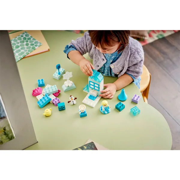 LEGO® DUPLO® Frozen: scatola creativa con figure di Elsa e Olaf (10462) immagine 7