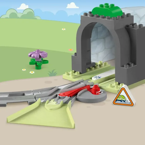 LEGO® DUPLO®: Set di accessori per tunnel ferroviario e binari (10425) immagine 4