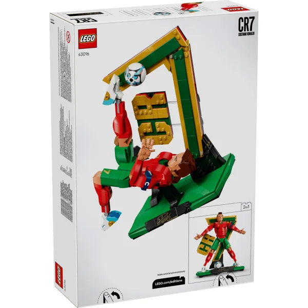 LEGO® Edizioni: Cristiano Ronaldo – Leggenda del calcio (43016) immagine 7