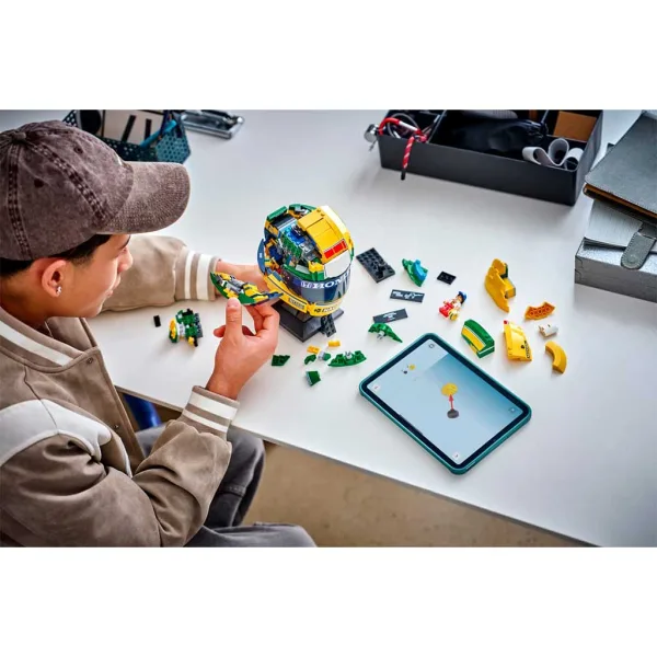 LEGO® Edizioni: casco di Ayrton Senna (43024) immagine 4