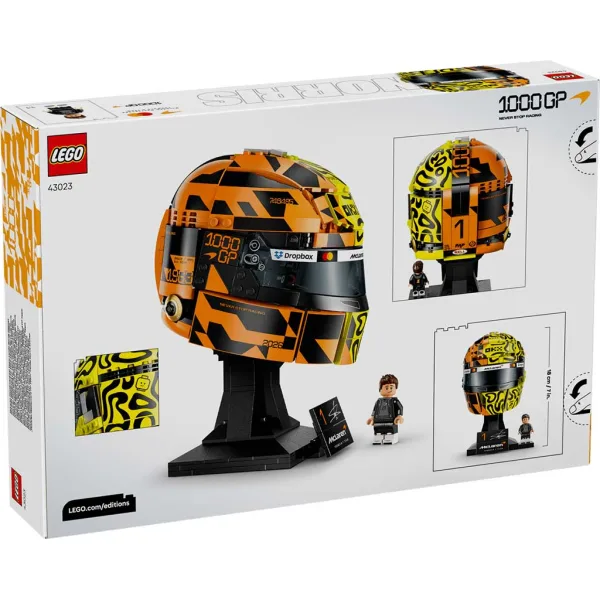 LEGO® Edizioni: casco McLaren Mastercard F1® Team Lando Norris (43023) immagine 7