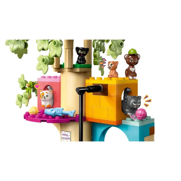 LEGO® Friends: Festa di compleanno dei gatti e casa sull'albero per gatti (42666) immagine 5