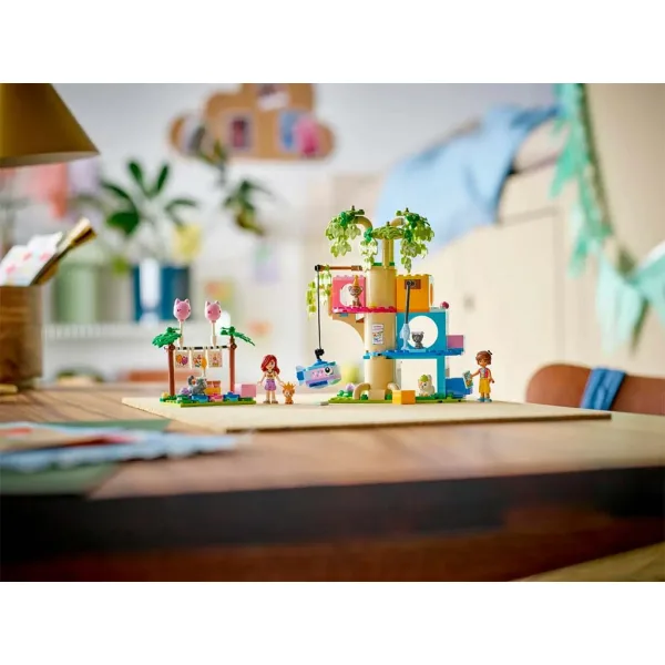 LEGO® Friends: Festa di compleanno dei gatti e casa sull'albero per gatti (42666) immagine 8