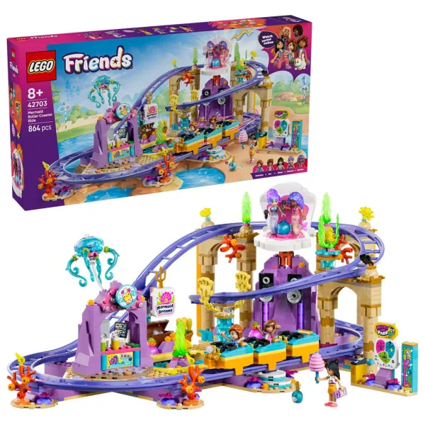 LEGO® Friends: Montagne russe sirenose (42703) immagine 1