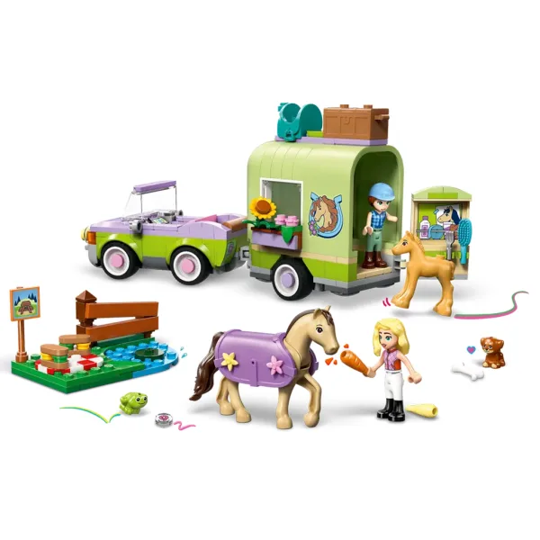 LEGO® Friends: Rimorchio per cavalli e pony (42695) immagine 3