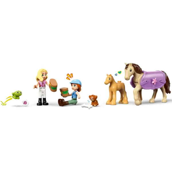 LEGO® Friends: Rimorchio per cavalli e pony (42695) immagine 4