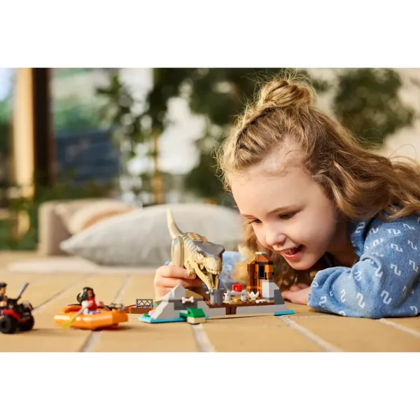 LEGO® Jurassic World: Fuga dal T-Rex sul fiume (76975) immagine 3