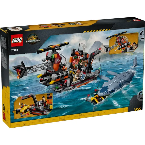 LEGO® Jurassic World™: L'attacco del mosasauro (77983) immagine 3