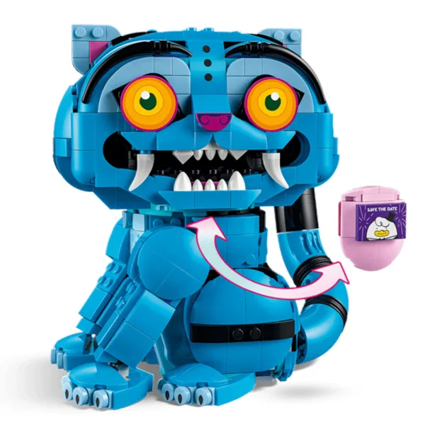 LEGO® KPop Demon Hunters™: Derpy tigre e Sussie uccello (72537) immagine 5