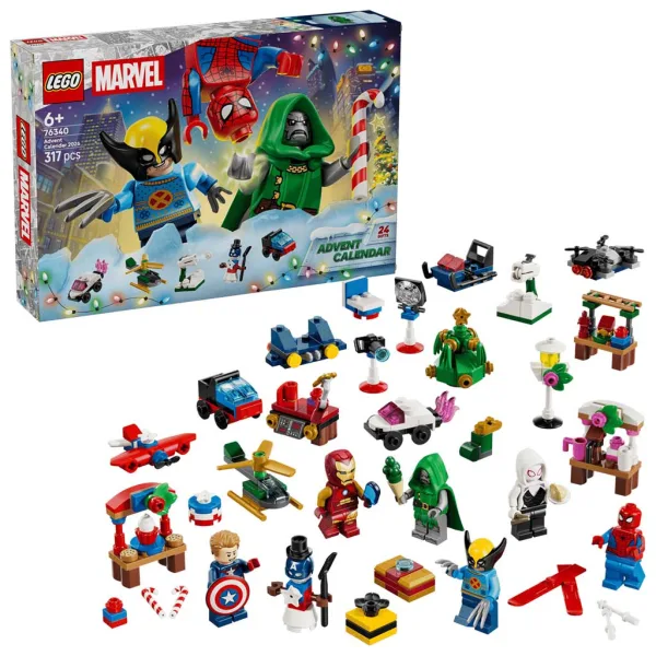 LEGO® Marvel: Calendario dell'Avvento 2026 (76340) immagine 2