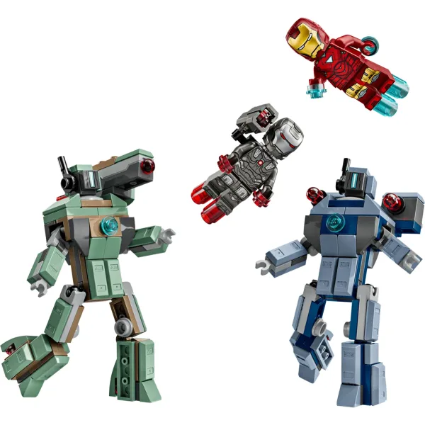 LEGO® Marvel: Iron Man e War Machine contro i droni Hammer (76320) immagine 2