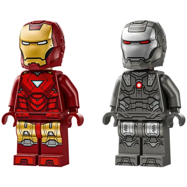 LEGO® Marvel: Iron Man e War Machine contro i droni Hammer (76320) immagine 4
