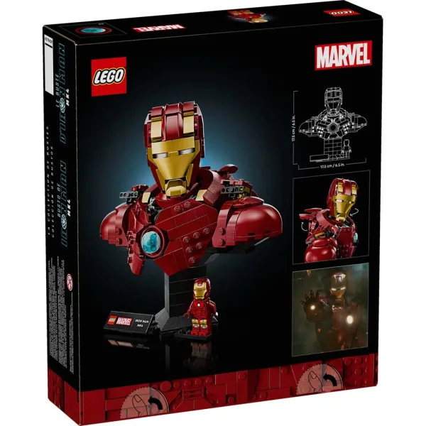 LEGO® Marvel: Busto di Iron Man MK4 (76327) immagine 2