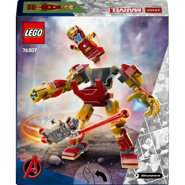LEGO® Marvel: Iron Man robot contro Ultron (76307) immagine 2