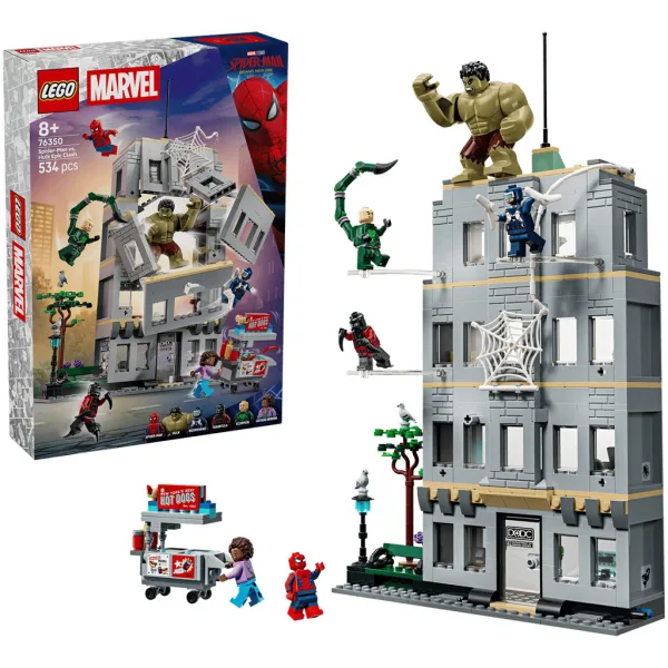 LEGO® Marvel: La battaglia tra Spider-Man e Hulk (76350) immagine 1