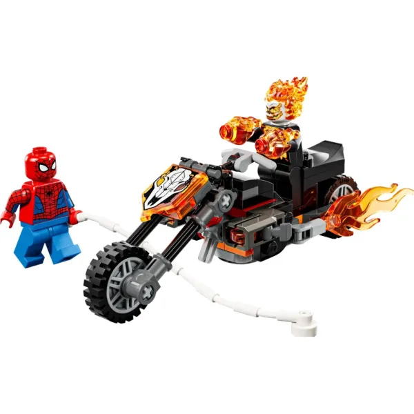 LEGO® Marvel: Spider-Man contro il Cavaliere Fantasma in moto (76335) immagine 2
