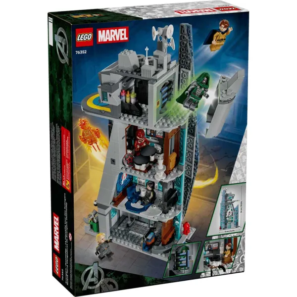 LEGO® Marvel: Vendicatori: Risveglio di Doctor Doom Il nuovo torre dei Vendicatori (76352) immagine 7