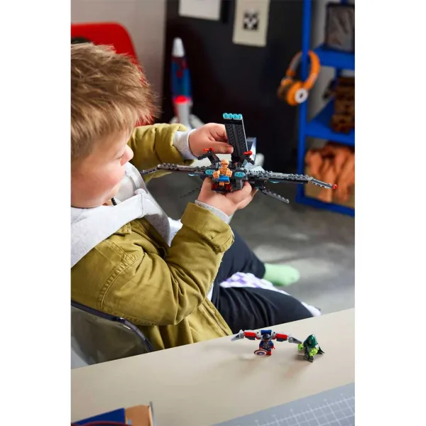 LEGO® Marvel: Vendicatori: Risveglio di Doctor Doom Quinjet (76347) immagine 4
