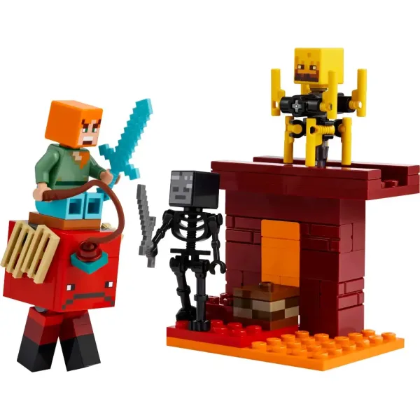 LEGO® Minecraft: Battaglia al lago di lava dell'oltretomba (3299) immagine 5