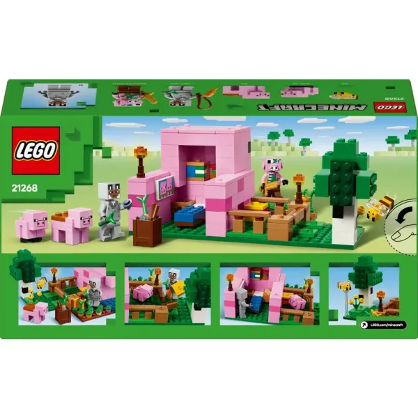 LEGO® Minecraft: La casa del maialino (21268) immagine 2