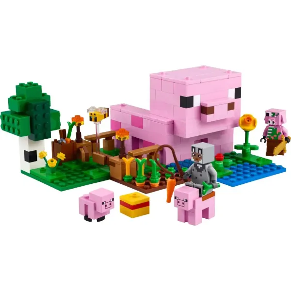 LEGO® Minecraft: La casa del maialino (21268) immagine 4