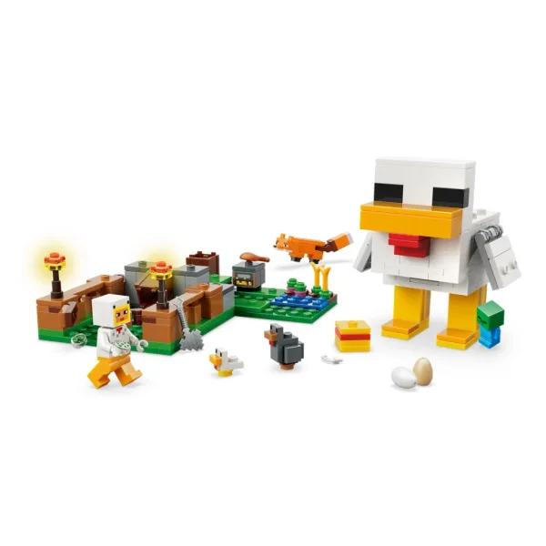 LEGO® Minecraft: Fattoria di Polli (21585) immagine 3