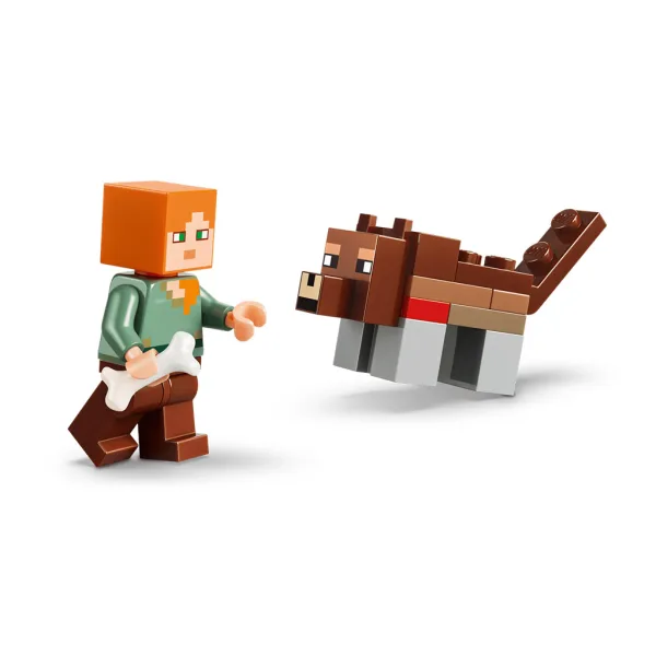 LEGO® Minecraft: Le avventure della prima notte (21593) immagine 5