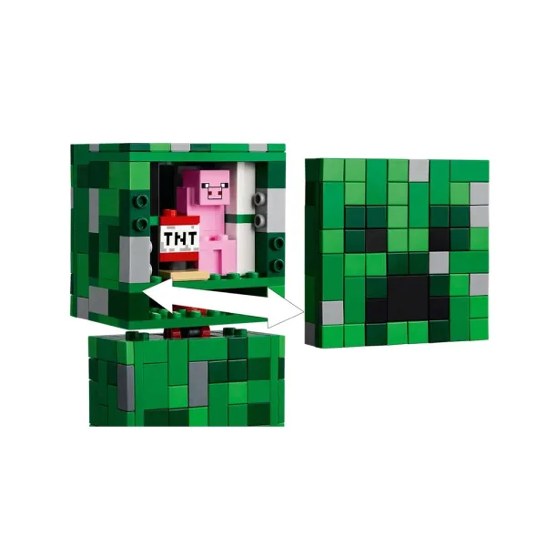 LEGO® Minecraft: Un Creeper™ (21276) immagine 5