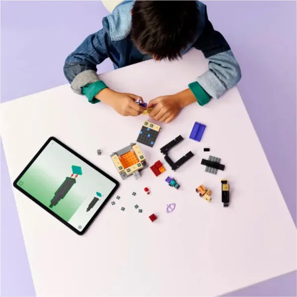 LEGO® Minecraft: Viaggio verso il Portale del Nether e il Portale Finale (21584) immagine 5