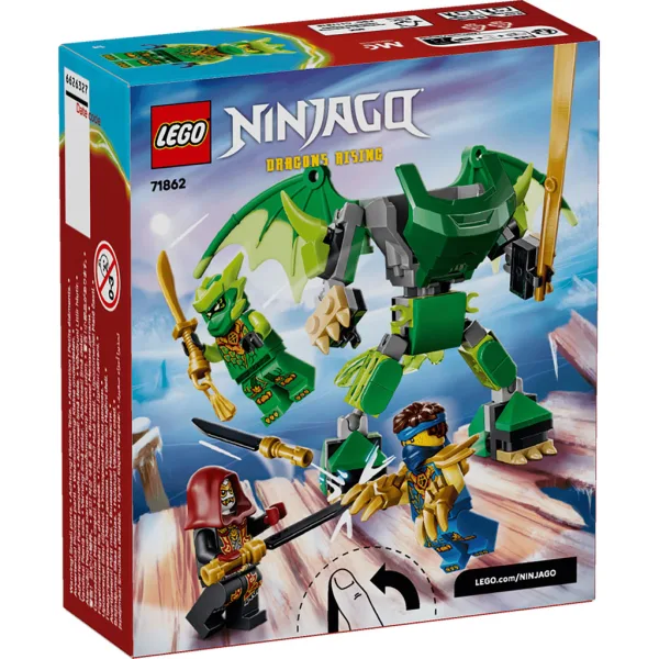 LEGO® Ninjago: Armatura del drago di Lloyd, pacchetto da battaglia (71862) immagine 7