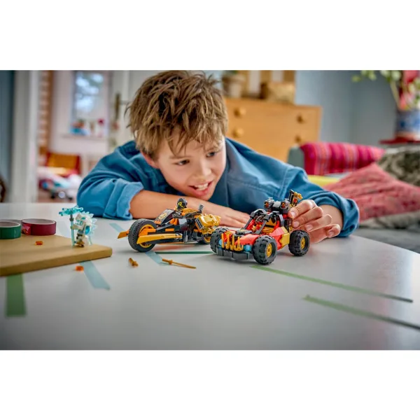 LEGO® Ninjago: Veicoli combinabili di Kai e Cole (71864) immagine 5