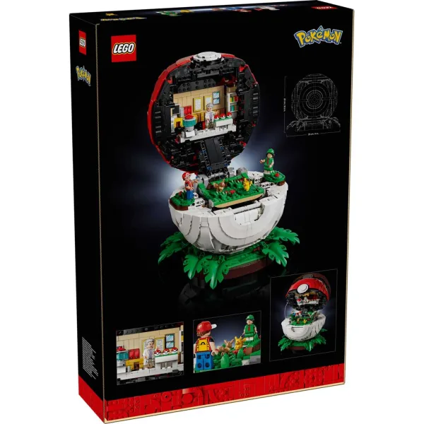 LEGO® Pokémon: Momenti Iconici del Trainer Pokéball (72154) immagine 9