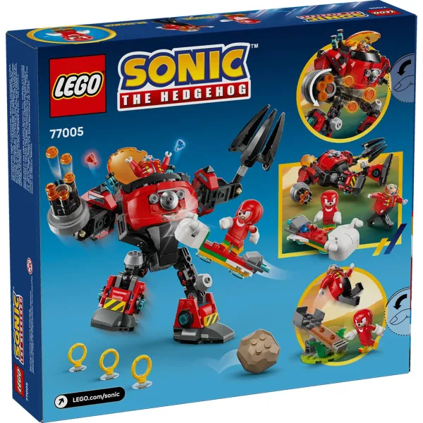 LEGO® Sonic the Hedgehog™: Robot Egg Crusher di Knuckles contro Dr. Eggman (77005) immagine 6
