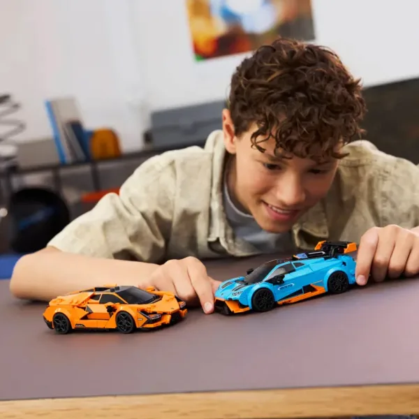 LEGO® Speed Champions: Lamborghini Revuelto e Huracán STO (77238) immagine 5