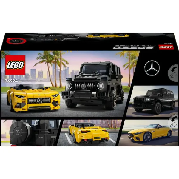 LEGO® Speed Champions: Mercedes-AMG G 63 e Mercedes-AMG SL 63 (76924) immagine 2